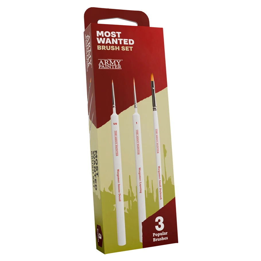 Army Painter - Wargamer: Most Wanted Brush Set