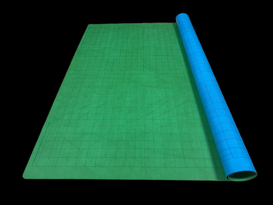 Chessex CHX97465 Megamat® 1" Reversible Blue-Green Squares