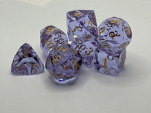 TwoFaad - Purple Glass Prism Multi-faceted Semi-Precious Gemstone
