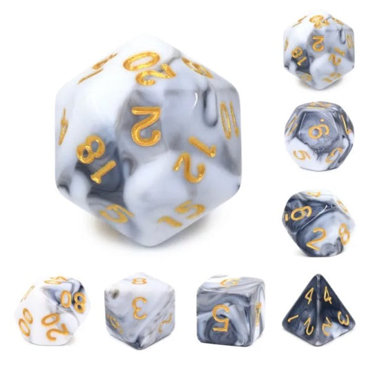 SkullSplitter Bleached Bone Dice