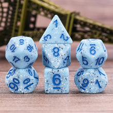 TwoFaad - Elementium Dice w/ Blue Numbers