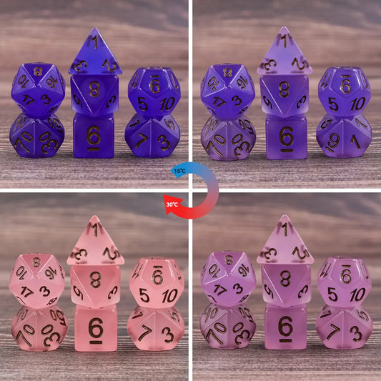 Hyper Color Dice w/ Black Numbers