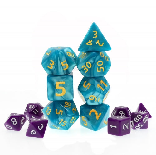 TwoFAAD - Giant Blue Pearl 7- Piece Set