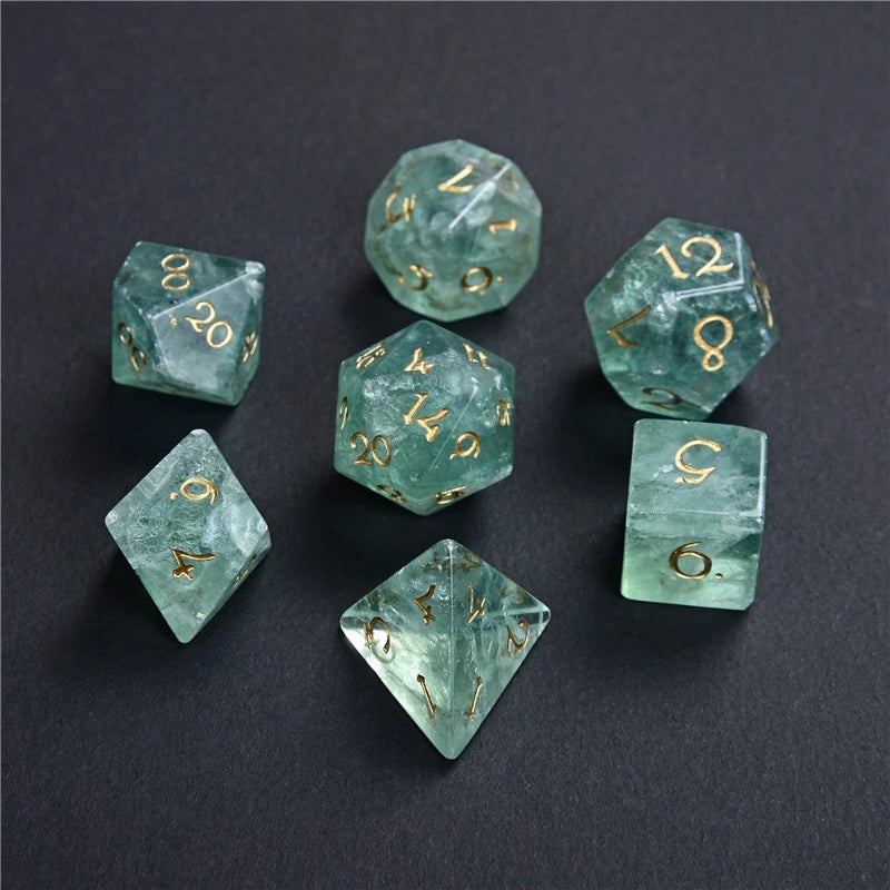 TwoFaad - Green Fluorite Semi-Precious Gemstone