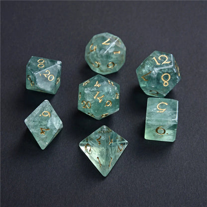 TwoFaad - Green Fluorite Semi-Precious Gemstone