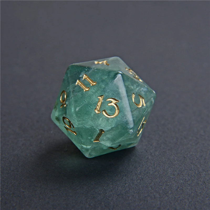 TwoFaad - Green Fluorite Semi-Precious Gemstone
