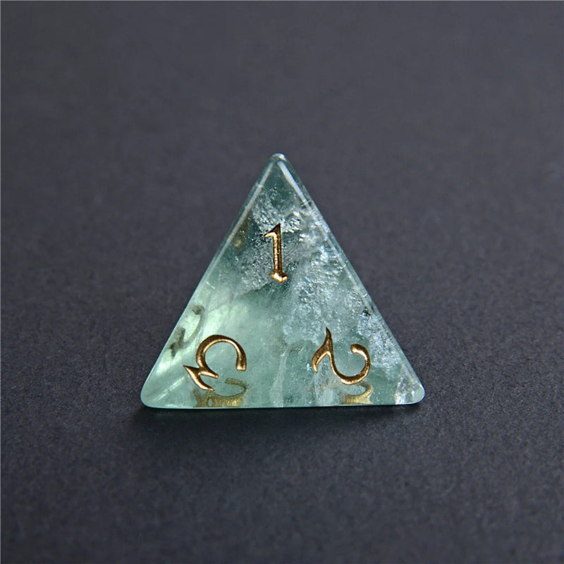 TwoFaad - Green Fluorite Semi-Precious Gemstone