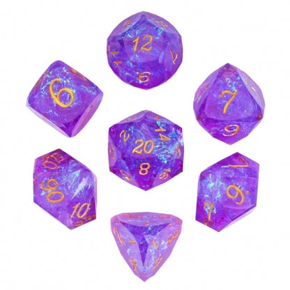 TwoFaad - Thoglororus Purple Multifaceted Sharp Edge Dice