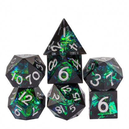 TwoFaad - Nagini Black & Green Mini 7- Piece Set