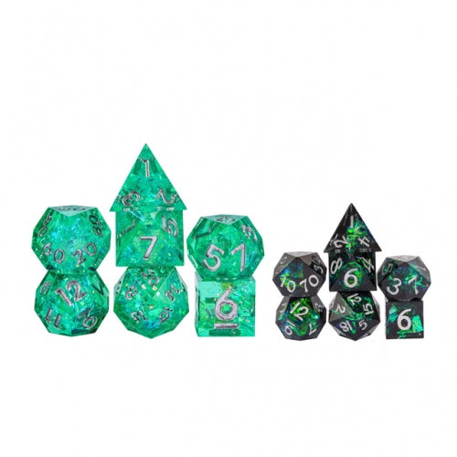 TwoFaad - Nagini Black & Green Mini 7- Piece Set