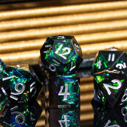 TwoFaad - Nagini Black & Green Mini 7- Piece Set