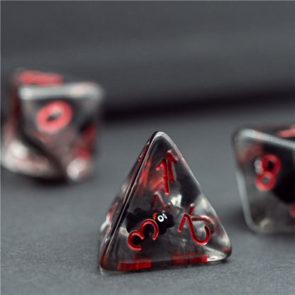 TwoFaad - Bat 7- Piece Dice Set