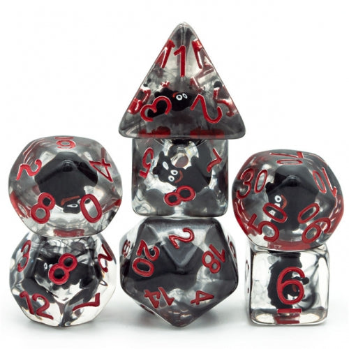 TwoFaad - Bat 7- Piece Dice Set