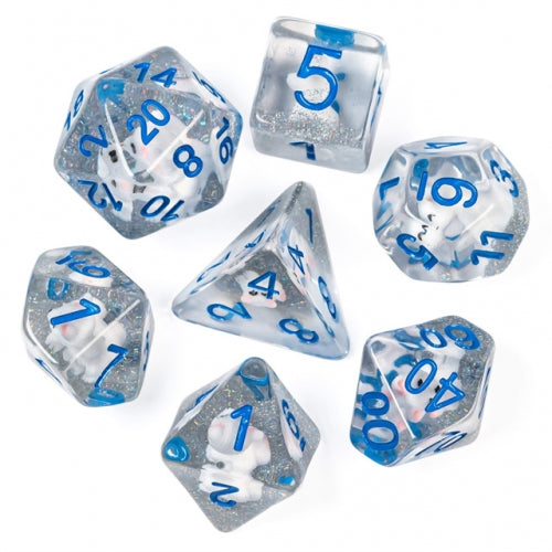 TwoFaad - Arctic Fox 7- Piece Dice Set