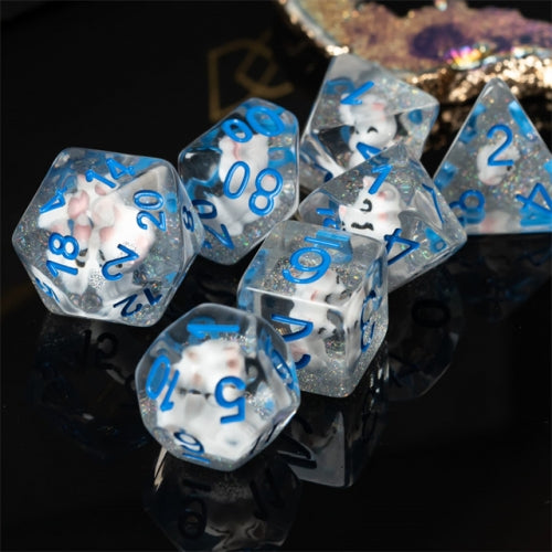 TwoFaad - Arctic Fox 7- Piece Dice Set