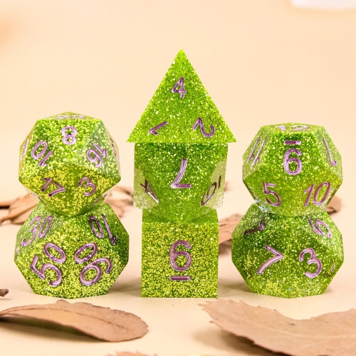 Thorium Dice w/ Silver Numbers