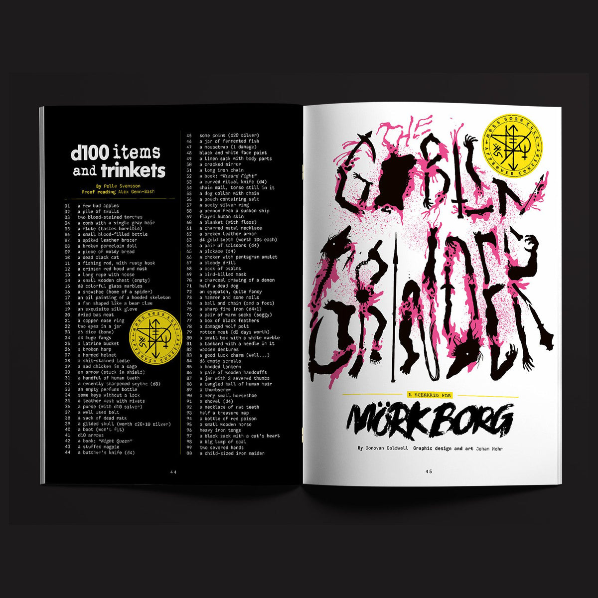 MÖRK BORG Feretory