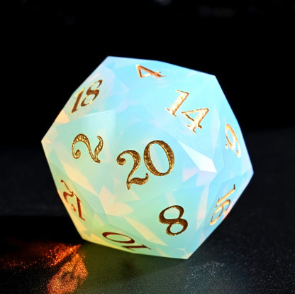 TwoFaad - Opalite Multi-faceted Semi-Precious Gemstone