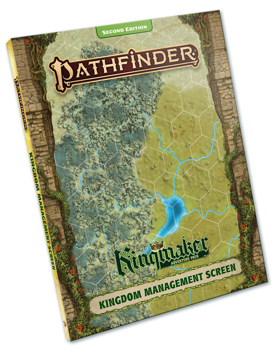 Pathfinder 2E Kingmaker Kingdom Management Screen