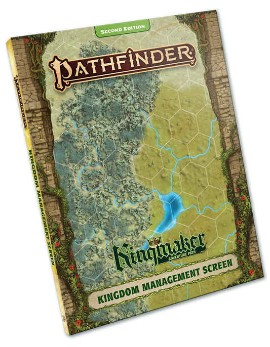 Pathfinder 2E Kingmaker Kingdom Management Screen