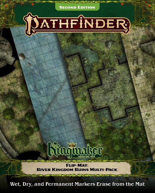 Pathfinder 2E Flipmat: Kingmaker River Kingdom Ruins Multi-pack