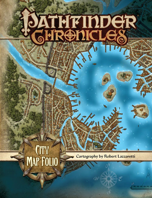 Pathfinder 1E Chronicles: City Map Folio