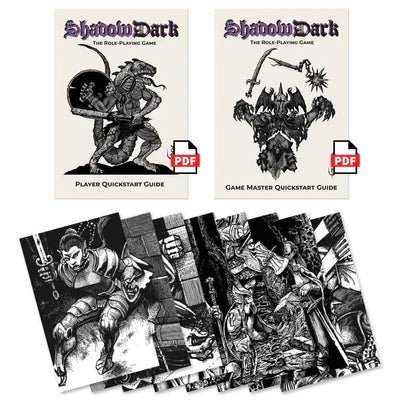 Shadow Dark RPG Player Quickstart Set