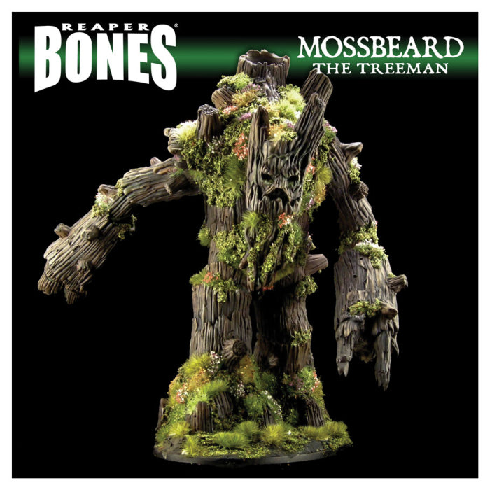 Reaper 77993 Bones Black: Mossbeard Bones Classic Deluxe Boxed Set