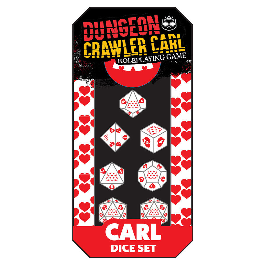 Dungeon Crawler Carl RPG: Carl’s Enchanted Big Boi Boxers Dice Set