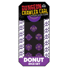 Dungeon Crawler Carl RPG: Princess Donut’s Enchanted Crown of the Sepsis Whore Dice Set