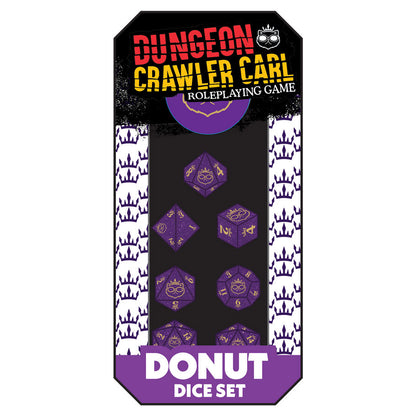Dungeon Crawler Carl RPG: Princess Donut’s Enchanted Crown of the Sepsis Whore Dice Set