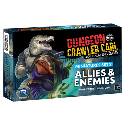 Dungeon Crawler Carl RPG: Miniatures Set 2: Enemies & Allies