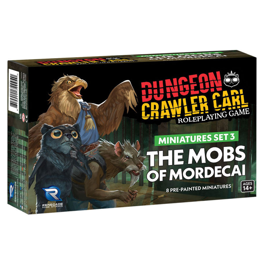 Dungeon Crawler Carl RPG: Miniatures Set 3: Mobs of Mordecai
