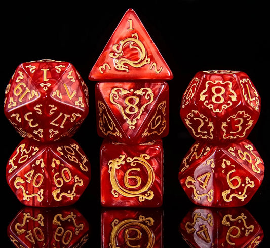 SkullSplitter Red Dragon Dice