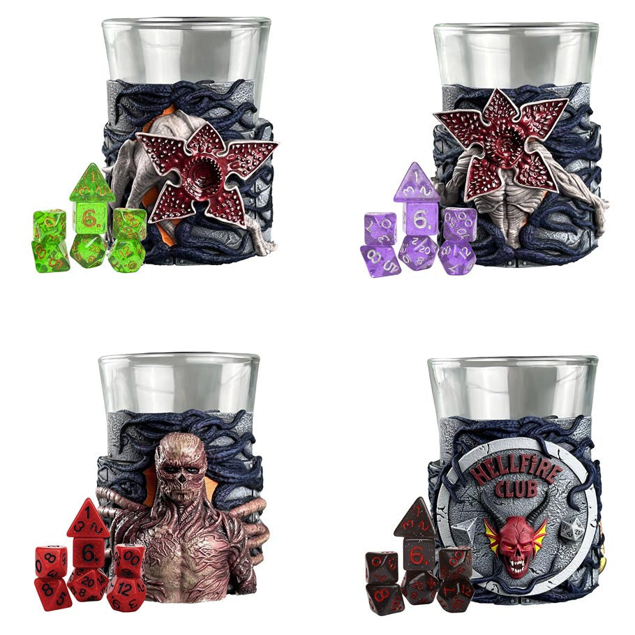 D&D Mini Dice Cups 7-Set Stranger Things