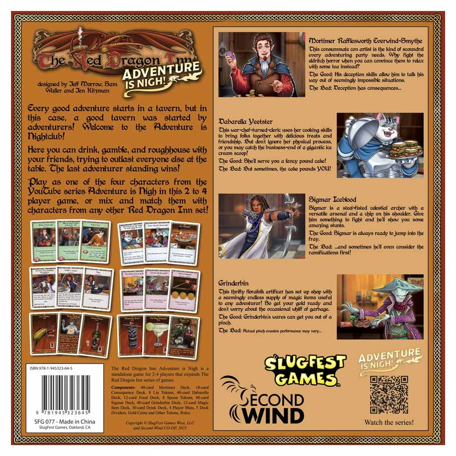 The Red Dragon Inn Adventure is Nigh!