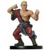 Prepainted Mini - Scarlet Brotherhood Monk Giants of Legend