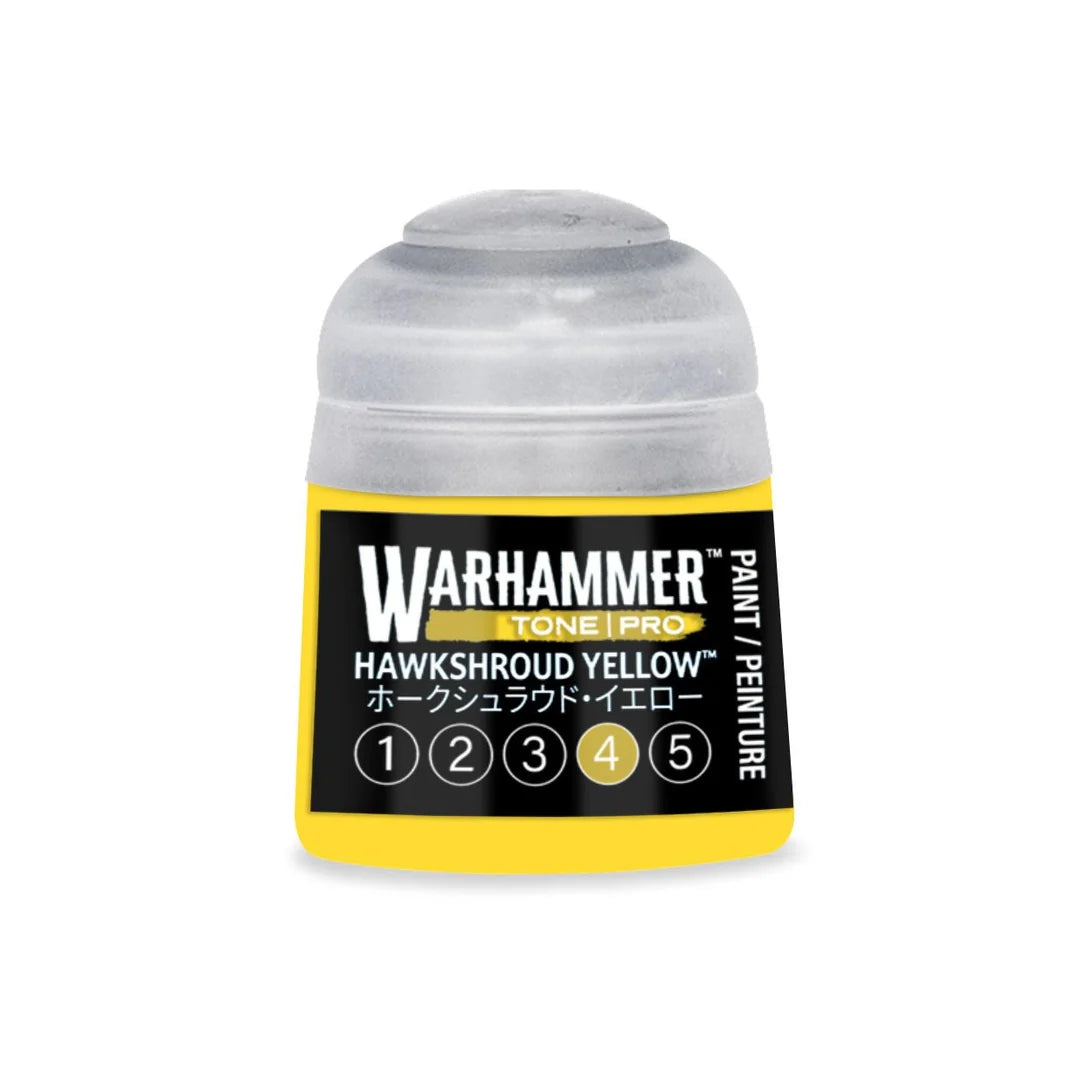Citadel Paint: Tone Pro: Hawkshroud Yellow 4