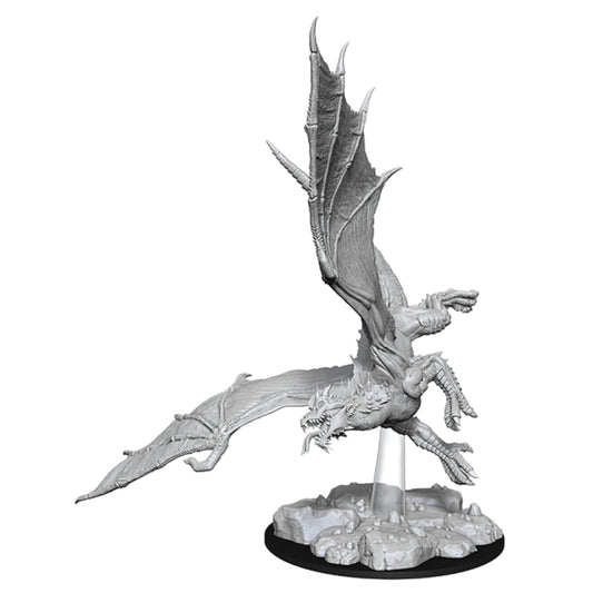 D&D: Nolzur's Marvelous Minis: Young Green Dragon W8 (Unpainted)