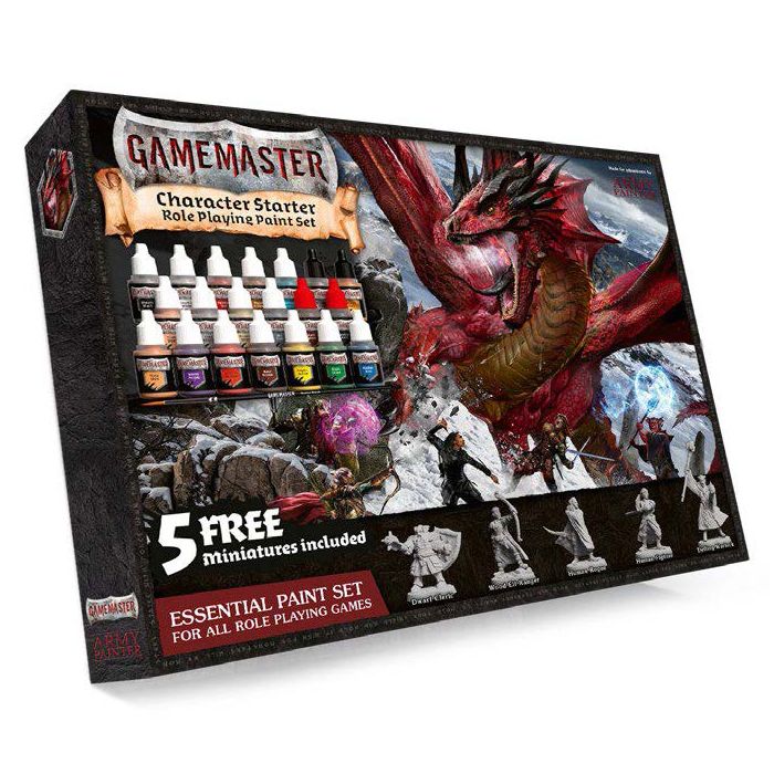 Army Paints - GameMaster: Character Starter Paint Set