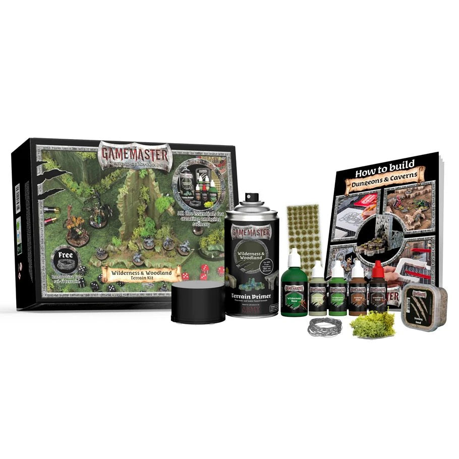 Army Painter - GameMaster: Wilderness & Woodlands Terrain Kit