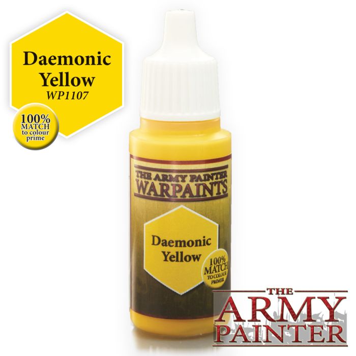 Army Paints - Warpaints: Acrylic: Daemonic Yellow 18ml