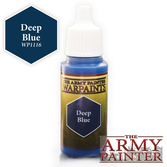 Army Paints - Warpaints: Acrylic: Deep Blue 18ml