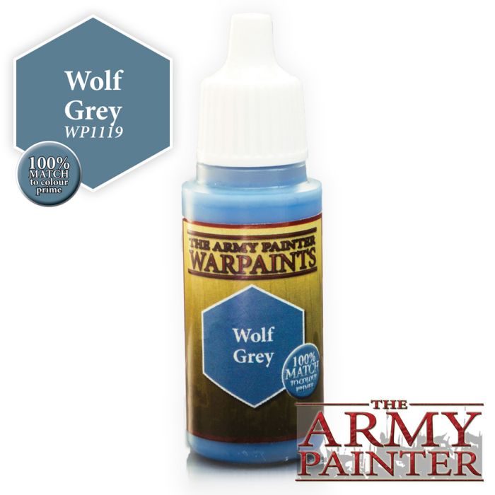 Army Paints - Warpaints: Acrylic: Wolf Grey 18ml