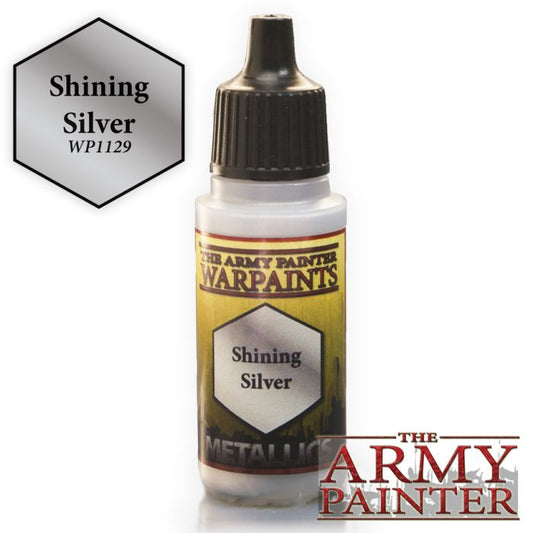 Army Paints - Warpaints: Metallic: Shining Silver 18ml