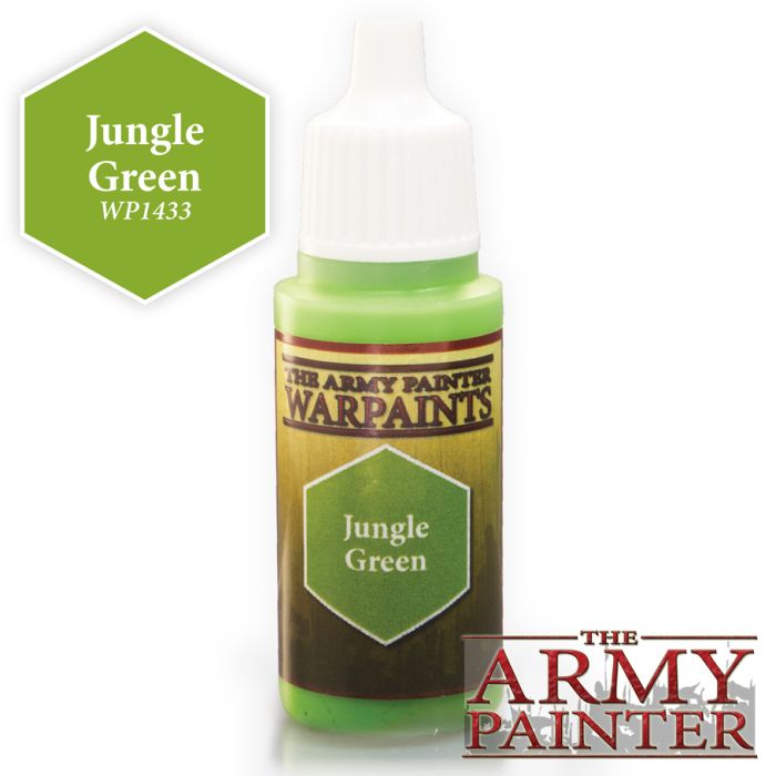 Army Paints - Warpaints: Acrylic: Jungle Green 18ml