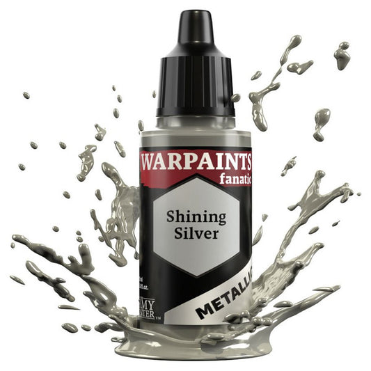 Army Painter - Warpaints: Fanatic Metallic: Shining Silver 18ml