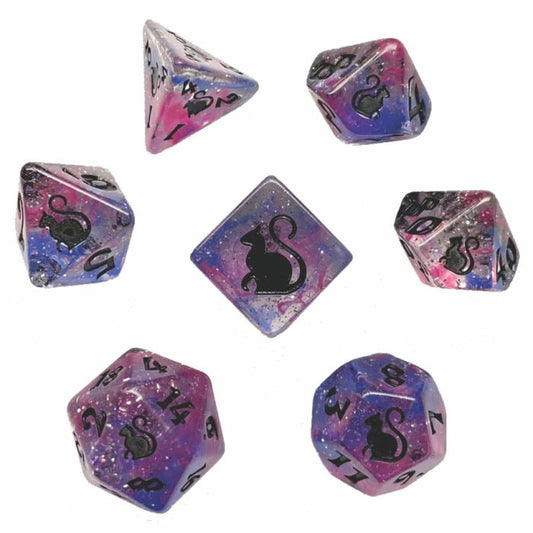 Black Oak Workshop - Kitty Clacks - Ripley 7 Set of Dice