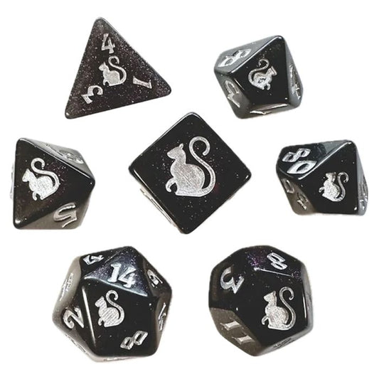 Black Oak Workshop - Kitty Clacks - Sirius 7 Set of Dice