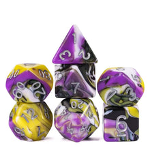 TwoFaad - Bruised Skin Dice w/ Silver Numbers